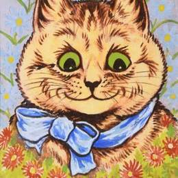 《快乐花猫》刘易斯·韦恩(Louis Wain)高清作品欣赏