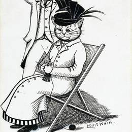 《我去了那里》刘易斯·韦恩(Louis Wain)高清作品欣赏