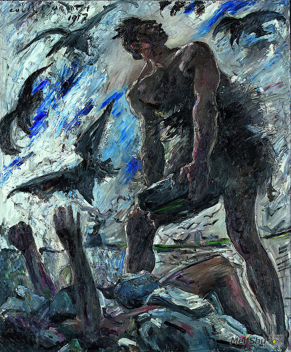 《该隐》洛维斯·科林斯(lovis corinth)高清作品欣赏