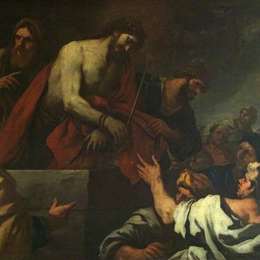 卢卡·吉奥达诺(Luca Giordano)高清作品:Christ Led to Calvary