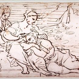《霸王妖姬》卢卡·吉奥达诺(Luca Giordano)高清作品欣赏