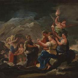 《永恒的洞穴》卢卡·吉奥达诺(Luca Giordano)高清作品欣赏