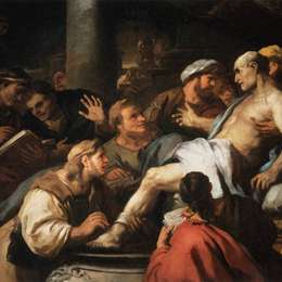 《塞内卡之死》卢卡·吉奥达诺(Luca Giordano)高清作品欣赏