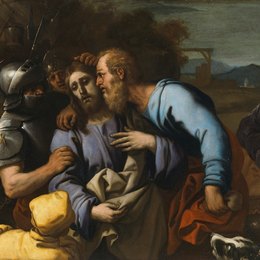 《犹大之吻》卢卡·吉奥达诺(Luca Giordano)高清作品欣赏
