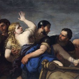 《海伦的强奸案》卢卡·吉奥达诺(Luca Giordano)高清作品欣赏