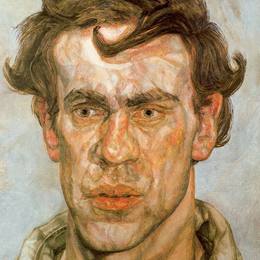 《年轻画家》卢西安·弗洛伊德(Lucian Freud)高清作品欣赏