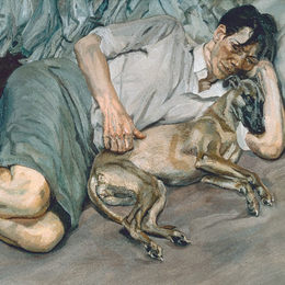 《双重肖像》卢西安·弗洛伊德(Lucian Freud)高清作品欣赏