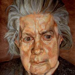 卢西安·弗洛伊德(Lucian Freud)高清作品:The Painters Mother II