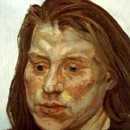 卢西安·弗洛伊德(Lucian Freud)高清作品:Portrait of Ib