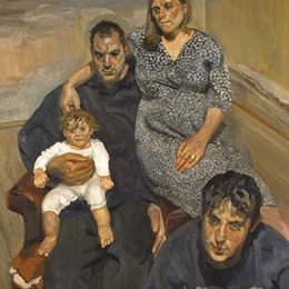 《皮尔斯家族》卢西安·弗洛伊德(Lucian Freud)高清作品欣赏