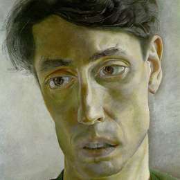 《约翰·明顿》卢西安·弗洛伊德(Lucian Freud)高清作品欣赏