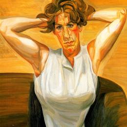 《赤裸的身影》卢西安·弗洛伊德(Lucian Freud)高清作品欣赏