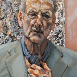 《自画像》卢西安·弗洛伊德(Lucian Freud)高清作品欣赏