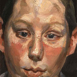 《弗朗西丝·科斯特洛》卢西安·弗洛伊德(Lucian Freud)高清作品欣赏