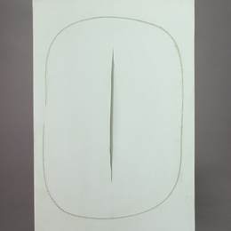 《概念空间》卢齐欧·封塔纳(Lucio Fontana)高清作品欣赏