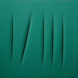 《概念空间》卢齐欧·封塔纳(Lucio Fontana)高清作品欣赏