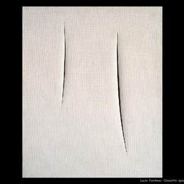《概念空间》卢齐欧·封塔纳(Lucio Fontana)高清作品欣赏