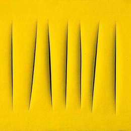 《概念空间》卢齐欧·封塔纳(Lucio Fontana)高清作品欣赏