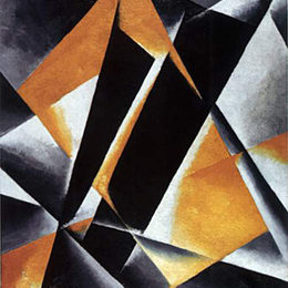 《戏剧建筑》柳博芙·波波娃(Lyubov Popova)高清作品欣赏