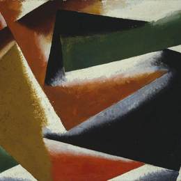 《绘画建筑》柳博芙·波波娃(Lyubov Popova)高清作品欣赏