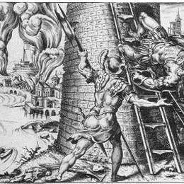《罗马之劫》迈尔顿·范·希姆斯柯克(Maerten van Heemskerck)高清作品欣赏