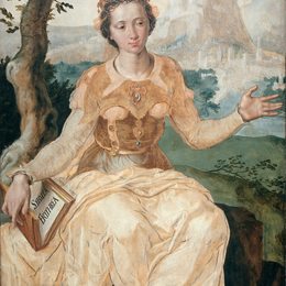 《红十字会的锡伯》迈尔顿·范·希姆斯柯克(Maerten van Heemskerck)高清作品欣赏