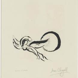 《小天使》马克·夏加尔(Marc Chagall)高清作品欣赏