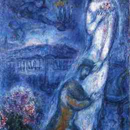 《芭丝谢芭》马克·夏加尔(Marc Chagall)高清作品欣赏