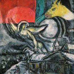 《复活节》马克·夏加尔(Marc Chagall)高清作品欣赏