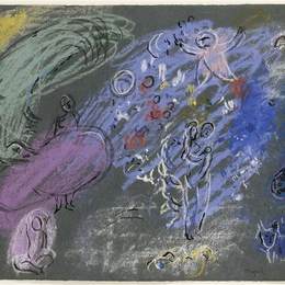 《天堂》马克·夏加尔(Marc Chagall)高清作品欣赏