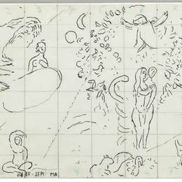 《天堂》马克·夏加尔(Marc Chagall)高清作品欣赏