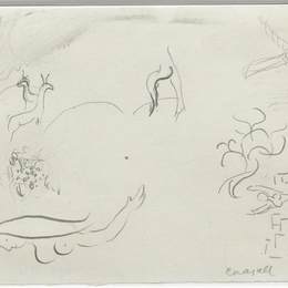 《歌曲之我》马克·夏加尔(Marc Chagall)高清作品欣赏
