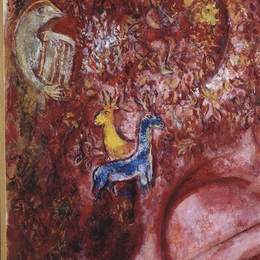 《歌曲之我》马克·夏加尔(Marc Chagall)高清作品欣赏