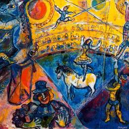 《马戏团》马克·夏加尔(Marc Chagall)高清作品欣赏