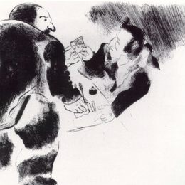 《矿床》马克·夏加尔(Marc Chagall)高清作品欣赏