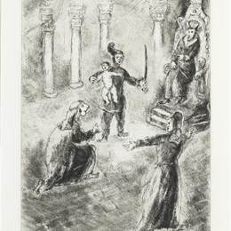 马克·夏加尔(Marc Chagall)高清作品:The Judgement of Solomon (I Kings, III, 16 27)