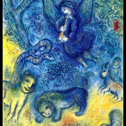 《魔笛》马克·夏加尔(Marc Chagall)高清作品欣赏