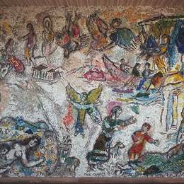 马克·夏加尔(Marc Chagall)高清作品:The message of Ulysse