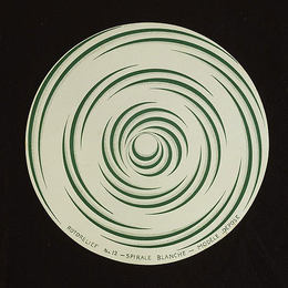 马塞尔·杜尚(Marcel Duchamp)高清作品:Rotorelief n&amp;amp°11 - Total Eclipse / Rotorelief n&amp;amp