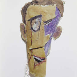 马塞尔·扬科(Marcel Janco)高清作品:Untitled (Mask, Portrait of Tzara)