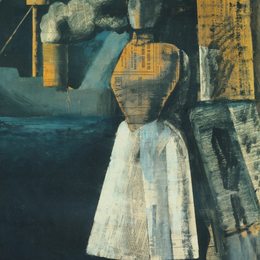 《港口的维纳斯》马里奥·西罗尼(Mario Sironi)高清作品欣赏