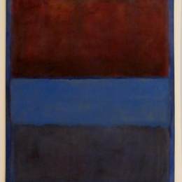 《61号（锈蓝）》马克·罗斯科(Mark Rothko)高清作品欣赏