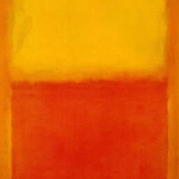 《橙黄色》马克·罗斯科(Mark Rothko)高清作品欣赏