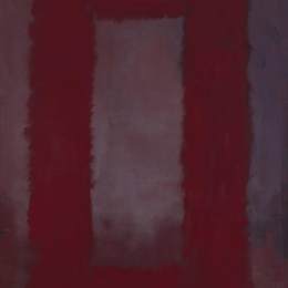 《栗色红》马克·罗斯科(Mark Rothko)高清作品欣赏