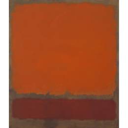 《赭色与红色》马克·罗斯科(Mark Rothko)高清作品欣赏