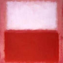 《白过红》马克·罗斯科(Mark Rothko)高清作品欣赏