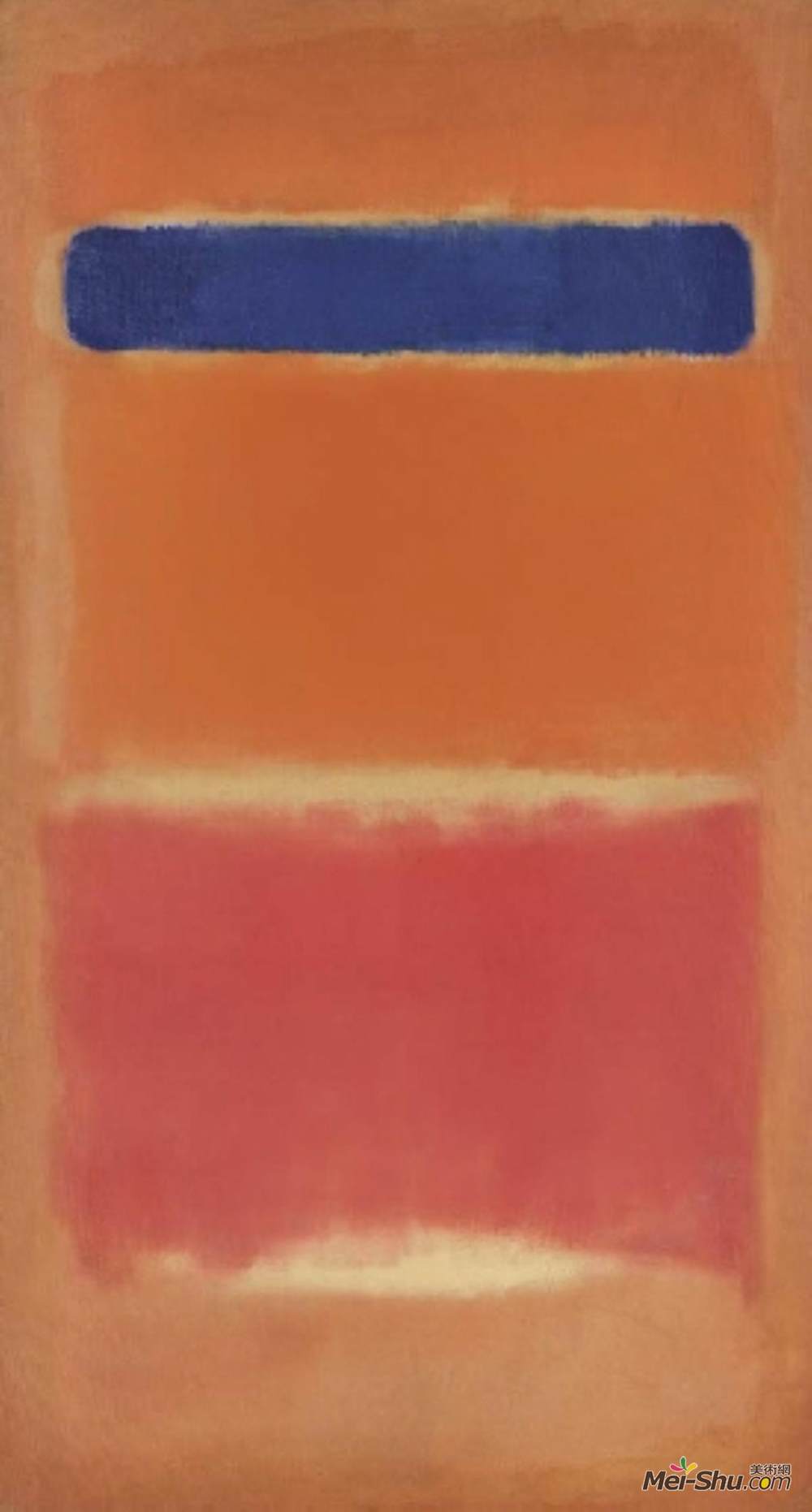 蓝红马克罗斯科markrothko高清作品欣赏