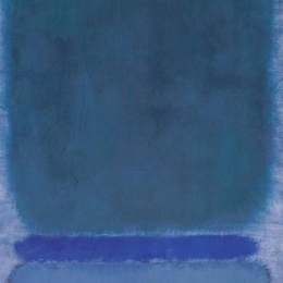 《无题（绿色的蓝色）》马克·罗斯科(Mark Rothko)高清作品欣赏