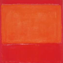 《赭色与红色》马克·罗斯科(Mark Rothko)高清作品欣赏