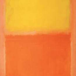 《橙黄色》马克·罗斯科(Mark Rothko)高清作品欣赏